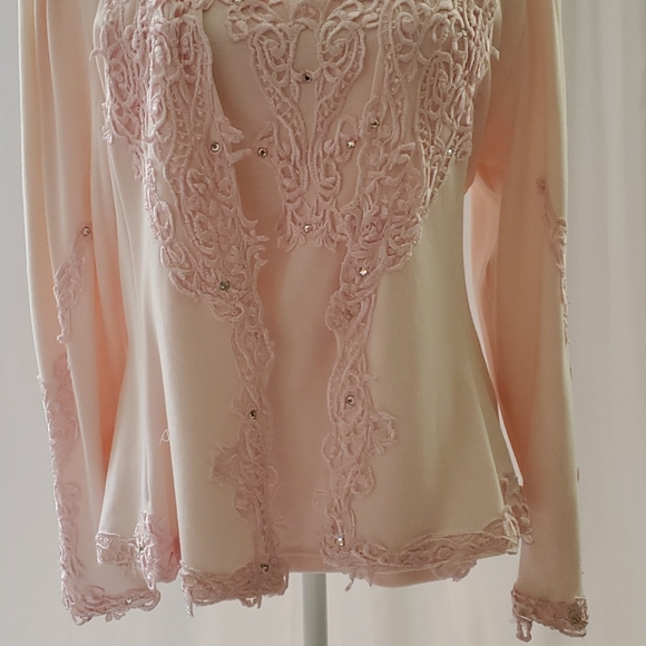 VINTAGE ALACHKA WOMEN'S 2PC TOP SIZE S - Picture 3 of 16